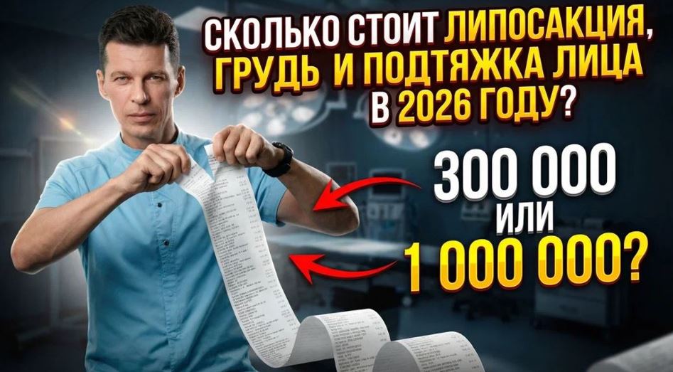 Сколько стоит липосакция, грудь и подтяжка лица в 2026 году