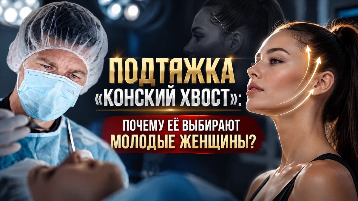 Подтяжка Конский хвост