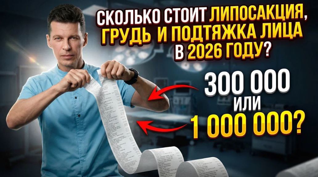 Сколько стоит липосакция, грудь и подтяжка лица в 2026 году