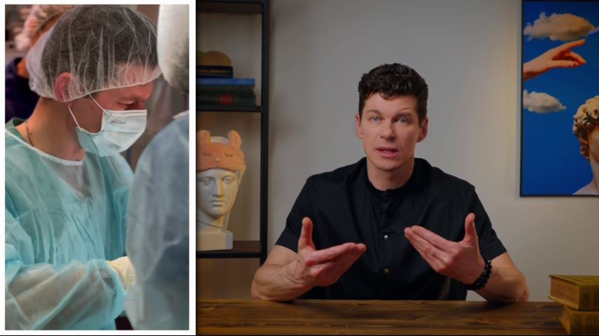 После смас ткани спаиваются 